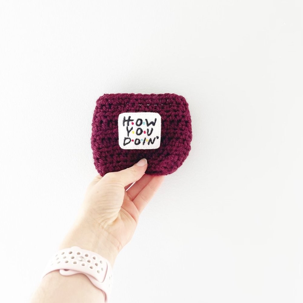 ✨ NWT Friends Sitcom Inspired Cup Cozy | Handmade